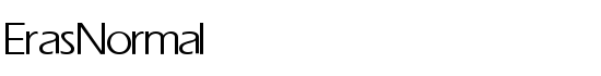 Eras Normal - Download Thousands of Free Fonts at FontZone.net