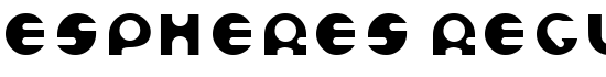 Espheres Regular - Download Thousands of Free Fonts at FontZone.net