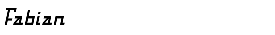 Fabian - Download Thousands of Free Fonts at FontZone.net