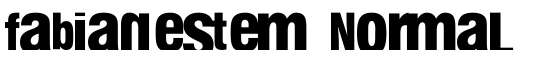 fabianestem Normal - Download Thousands of Free Fonts at FontZone.net