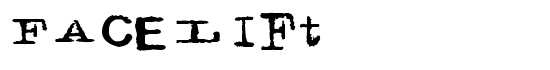 Facelift - Download Thousands of Free Fonts at FontZone.net