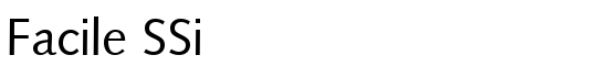 Facile SSi - Download Thousands of Free Fonts at FontZone.net
