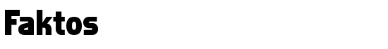 Faktos - Download Thousands of Free Fonts at FontZone.net