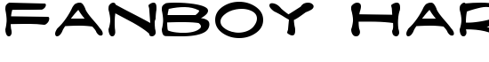 Fanboy Hardcore - Download Thousands of Free Fonts at FontZone.net
