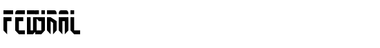 Fedyral - Download Thousands of Free Fonts at FontZone.net