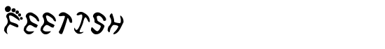Feetish - Download Thousands of Free Fonts at FontZone.net