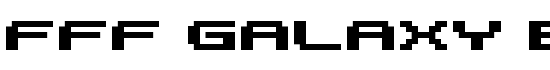 FFF Galaxy Bold - Download Thousands of Free Fonts at FontZone.net
