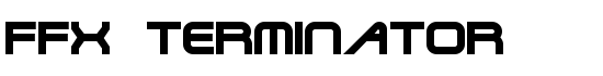 FFX Terminator - Download Thousands of Free Fonts at FontZone.net