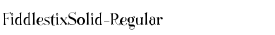 FiddlestixSolid-Regular - Download Thousands of Free Fonts at FontZone.net