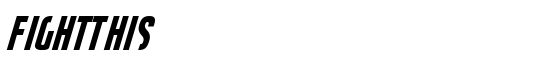 FightThis - Download Thousands of Free Fonts at FontZone.net