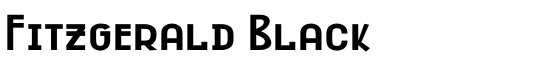 Fitzgerald Black - Download Thousands of Free Fonts at FontZone.net