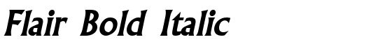 Flair Bold Italic - Download Thousands of Free Fonts at FontZone.net