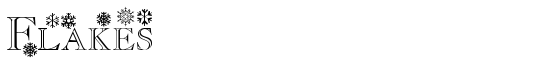 Flakes - Download Thousands of Free Fonts at FontZone.net
