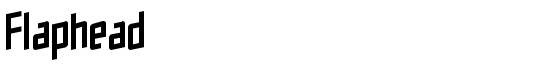 Flaphead - Download Thousands of Free Fonts at FontZone.net