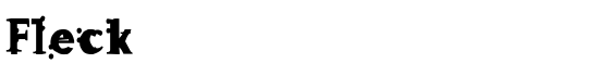 Fleck - Download Thousands of Free Fonts at FontZone.net