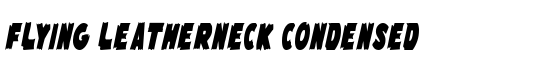 Flying Leatherneck Condensed - Download Thousands of Free Fonts at FontZone.net