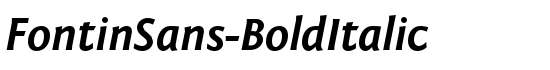 FontinSans-BoldItalic - Download Thousands of Free Fonts at FontZone.net