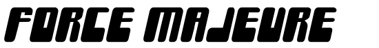 Force Majeure - Download Thousands of Free Fonts at FontZone.net