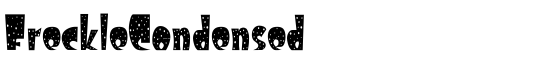 FreckleCondensed - Download Thousands of Free Fonts at FontZone.net