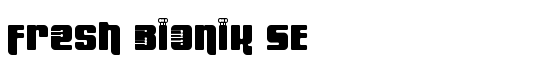 Fresh Bionik SE - Download Thousands of Free Fonts at FontZone.net