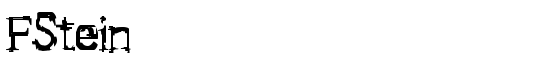 FStein - Download Thousands of Free Fonts at FontZone.net