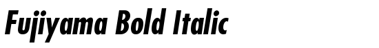 Fujiyama Bold Italic - Download Thousands of Free Fonts at FontZone.net