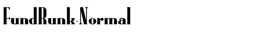 FundRunk-Normal - Download Thousands of Free Fonts at FontZone.net