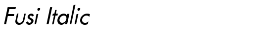 Fusi Italic - Download Thousands of Free Fonts at FontZone.net