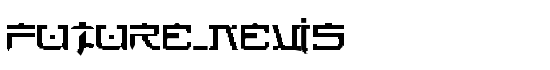 FUTURE_NEWS - Download Thousands of Free Fonts at FontZone.net