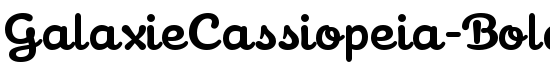 GalaxieCassiopeia-Bold - Download Thousands of Free Fonts at FontZone.net