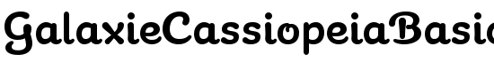 GalaxieCassiopeiaBasic-Bold - Download Thousands of Free Fonts at FontZone.net