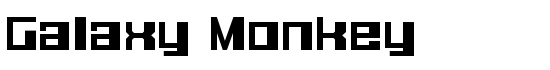 Galaxy Monkey - Download Thousands of Free Fonts at FontZone.net
