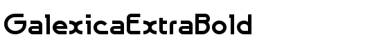 GalexicaExtraBold - Download Thousands of Free Fonts at FontZone.net