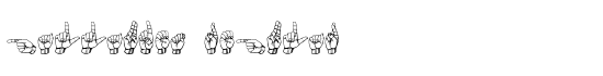 Gallaudet Regular - Download Thousands of Free Fonts at FontZone.net