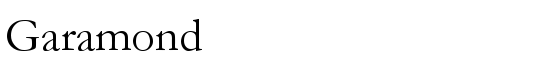 Garamond - Download Thousands of Free Fonts at FontZone.net