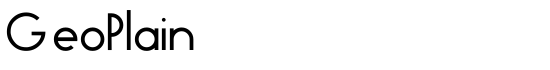 GeoPlain - Download Thousands of Free Fonts at FontZone.net