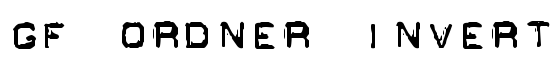 GF Ordner Inverted - Download Thousands of Free Fonts at FontZone.net