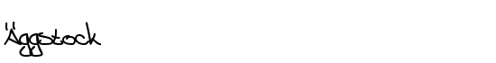 Ã„ggstock - Download Thousands of Free Fonts at FontZone.net