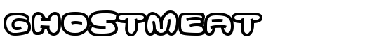 Ghostmeat - Download Thousands of Free Fonts at FontZone.net