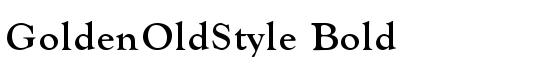 GoldenOldStyle Bold - Download Thousands of Free Fonts at FontZone.net