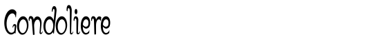 Gondoliere - Download Thousands of Free Fonts at FontZone.net