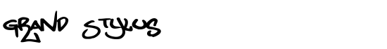 Grand Stylus - Download Thousands of Free Fonts at FontZone.net