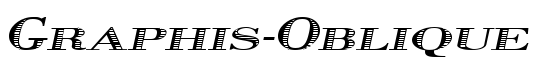 Graphis-Oblique - Download Thousands of Free Fonts at FontZone.net