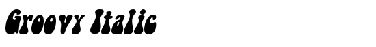 Groovy Italic - Download Thousands of Free Fonts at FontZone.net