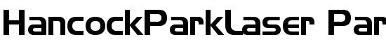HancockParkLaser Park Laser:11/21/88 2:29:00 PM - Download Thousands of Free Fonts at FontZone.net