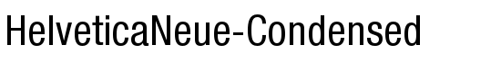 HelveticaNeue-Condensed - Download Thousands of Free Fonts at FontZone.net
