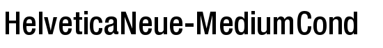 HelveticaNeue-MediumCond - Download Thousands of Free Fonts at FontZone.net