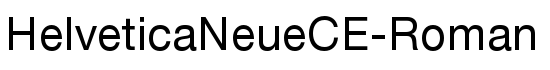 HelveticaNeueCE-Roman - Download Thousands of Free Fonts at FontZone.net