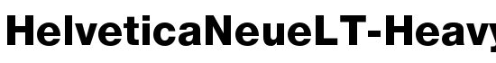 HelveticaNeueLT-Heavy - Download Thousands of Free Fonts at FontZone.net