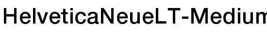 HelveticaNeueLT-Medium - Download Thousands of Free Fonts at FontZone.net